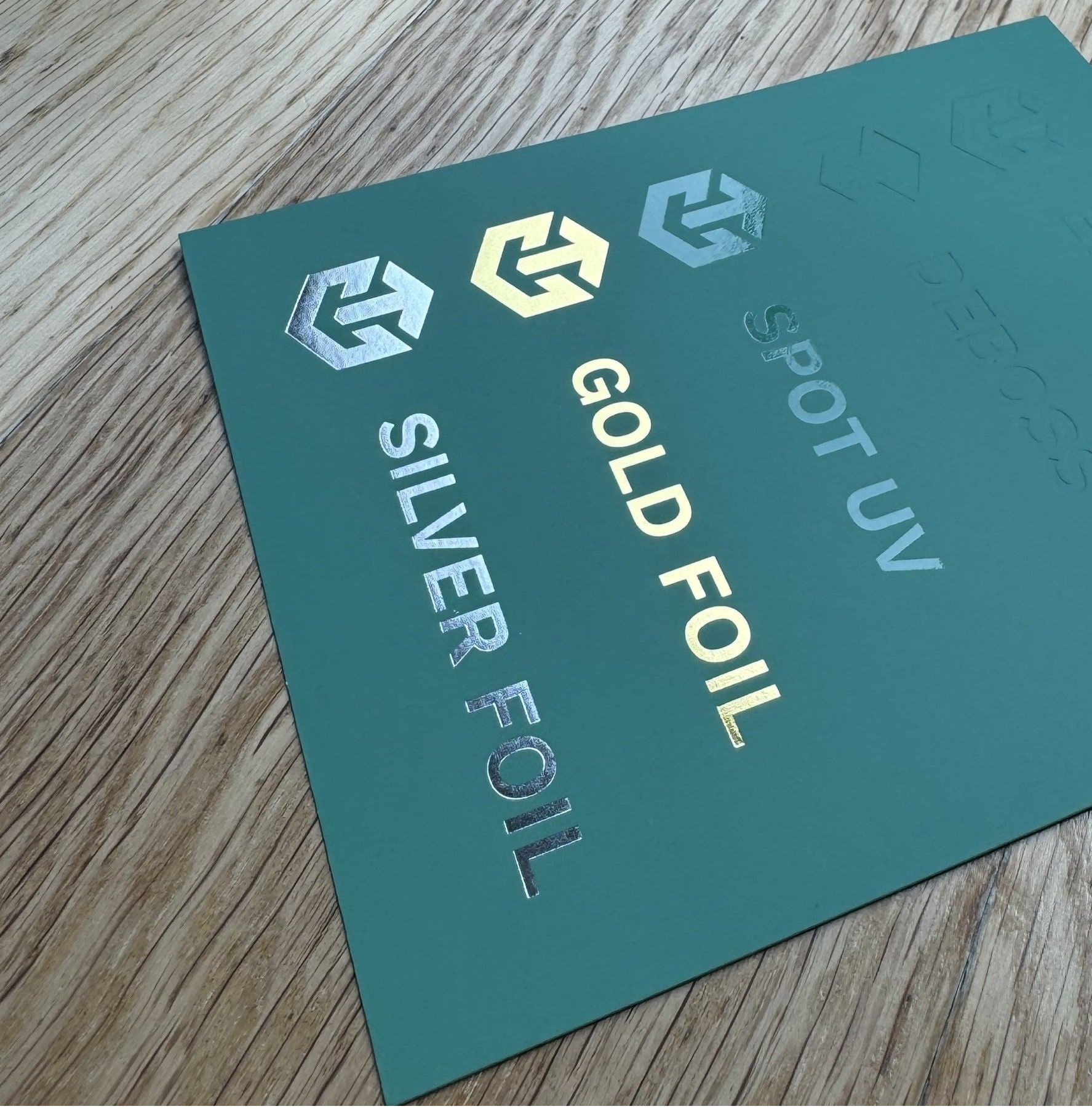 Gold Lettering Cards